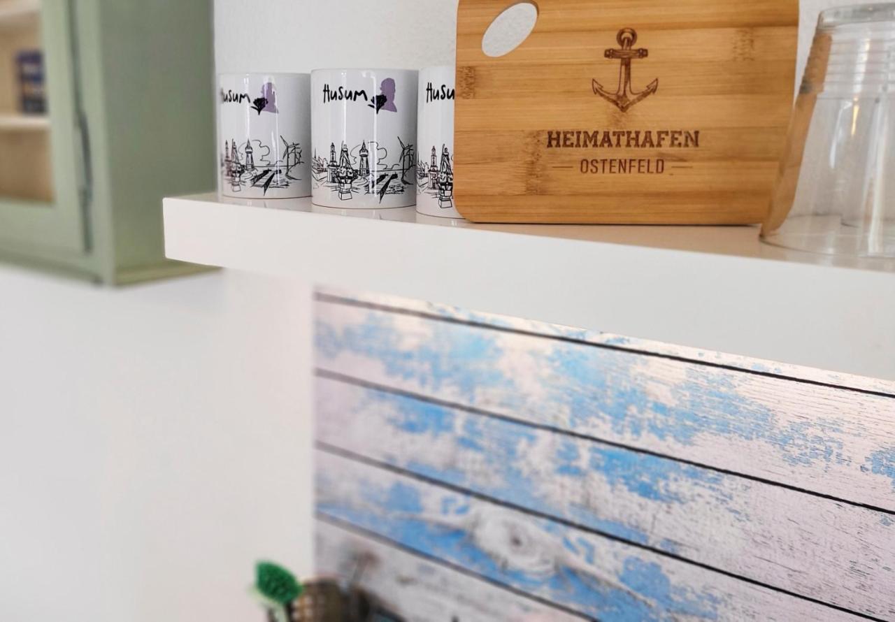 Ostenfeld  Wohnung Zwischen Nord- Und Ostsee Mit Fitnessraum מראה חיצוני תמונה
